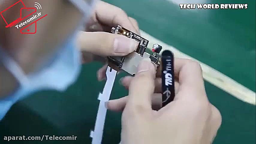 مراحل ساخت گوشی های هوشمند