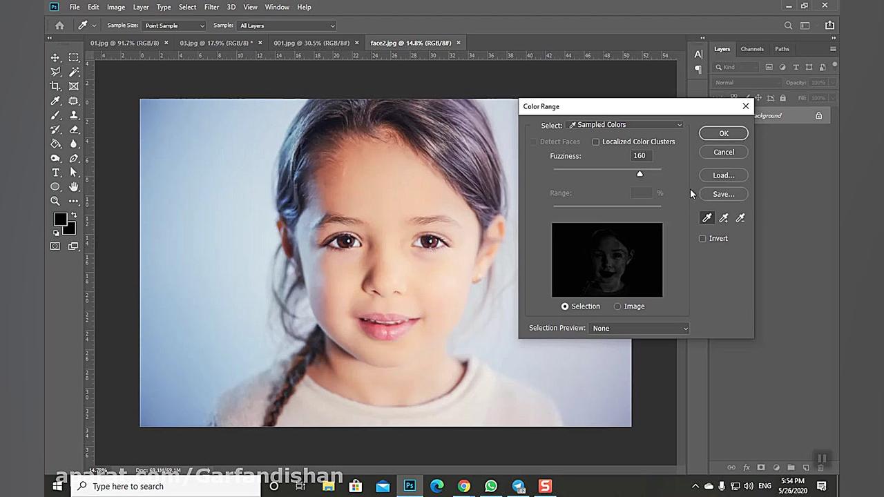 آموزش کامل فتو شاپ جلسه سوم