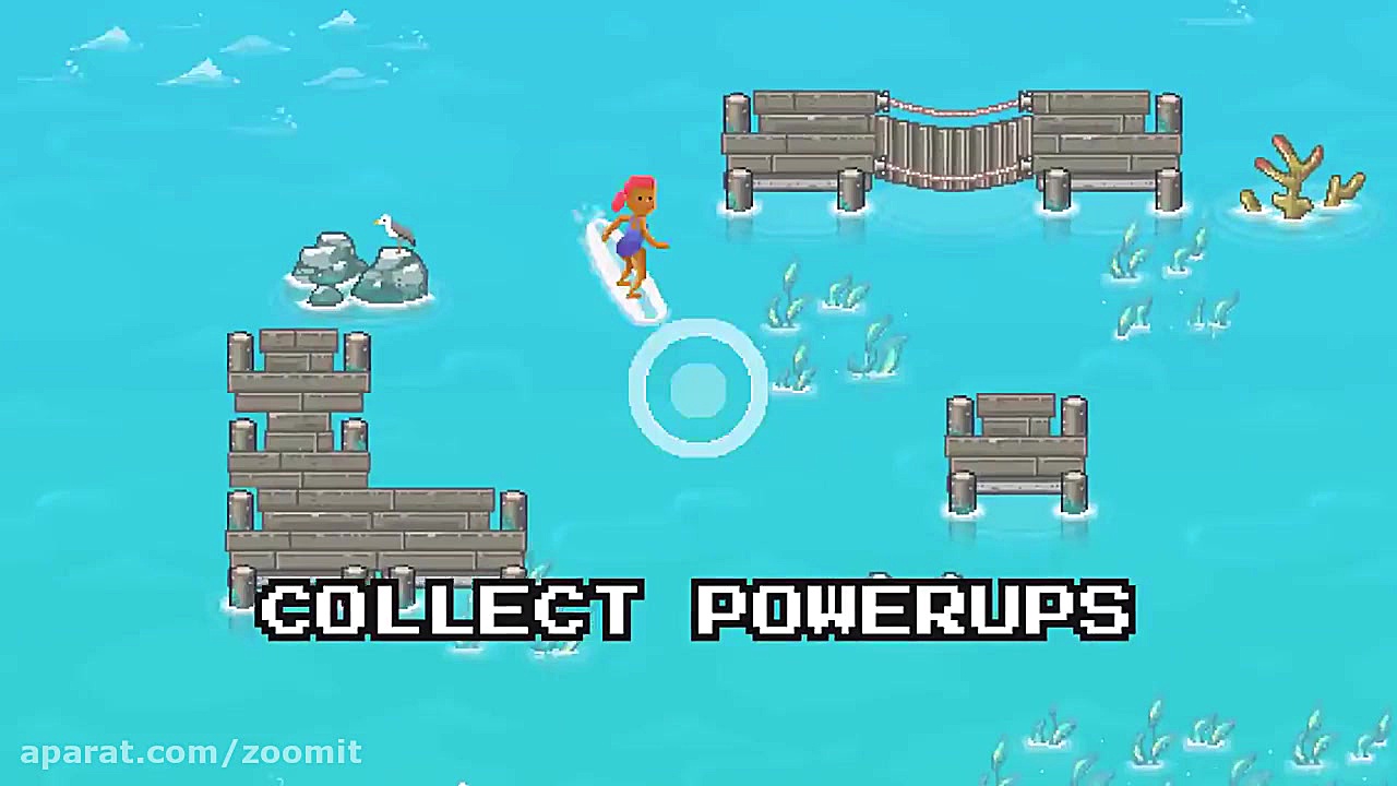 بازی موج سواری در مرورگر مایکر...