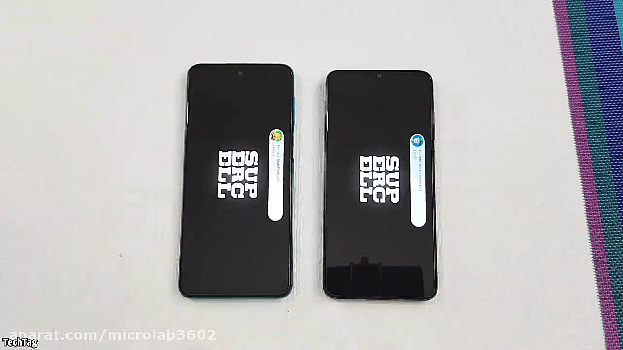 تست سرعت Redmi Note 9 Pro vs R...