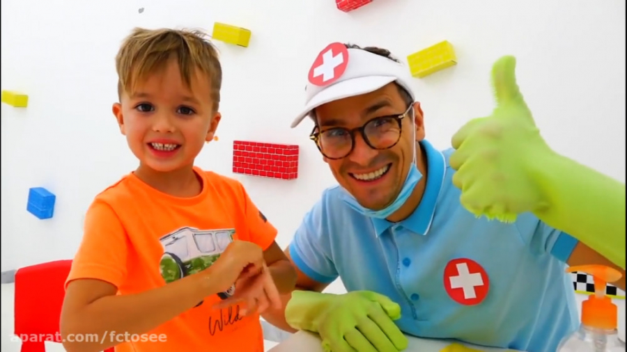 ولاد و نیکیتا | دست های خود را...