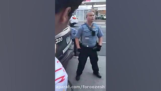 پلیس آمریکا مرد سیاه پوست را ز...