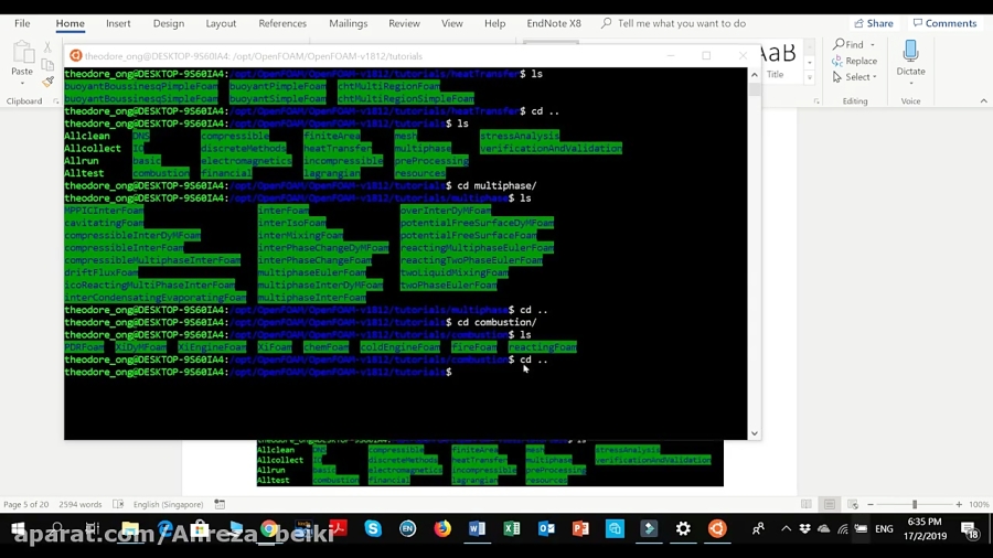 copying tutorial files