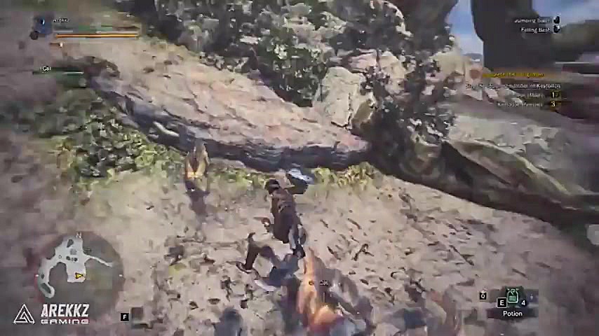 گیم پلی بازی Monster Hunter Wo...