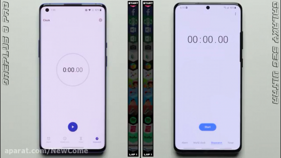 تست سرعت گلکسی اس 20 اولترا با...