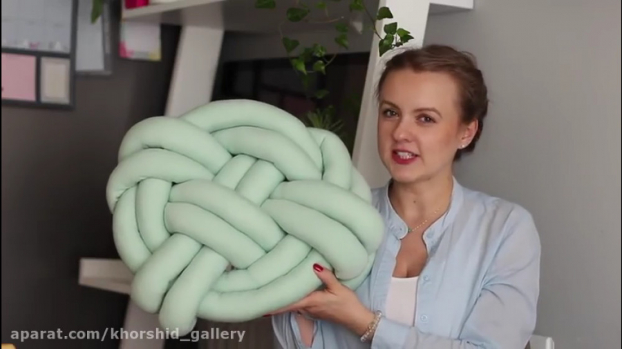 کوسن گره ای فانتزی مدل 4