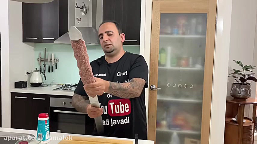 آموزش کباب کوبیده کاردی حرفه ا...