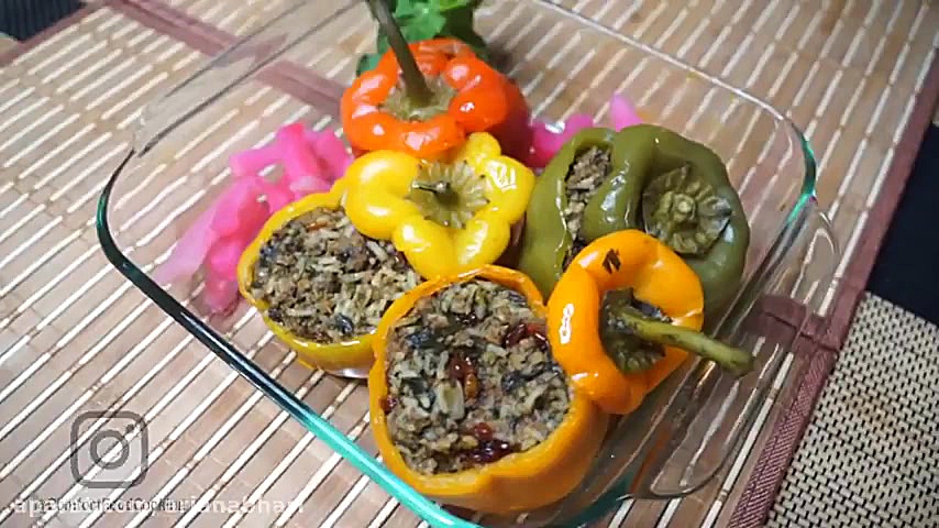 لذت آشپزی با فلفل دلمه ای ایرا...