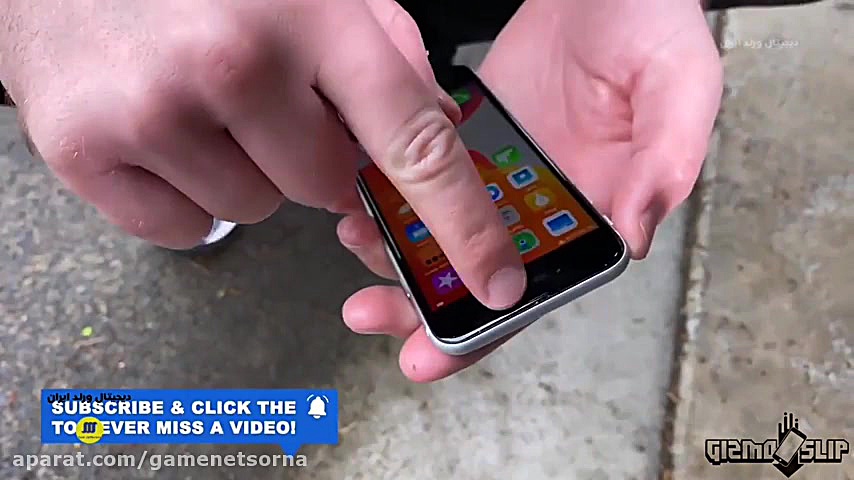 تست مقاومت آیفون های مختلف