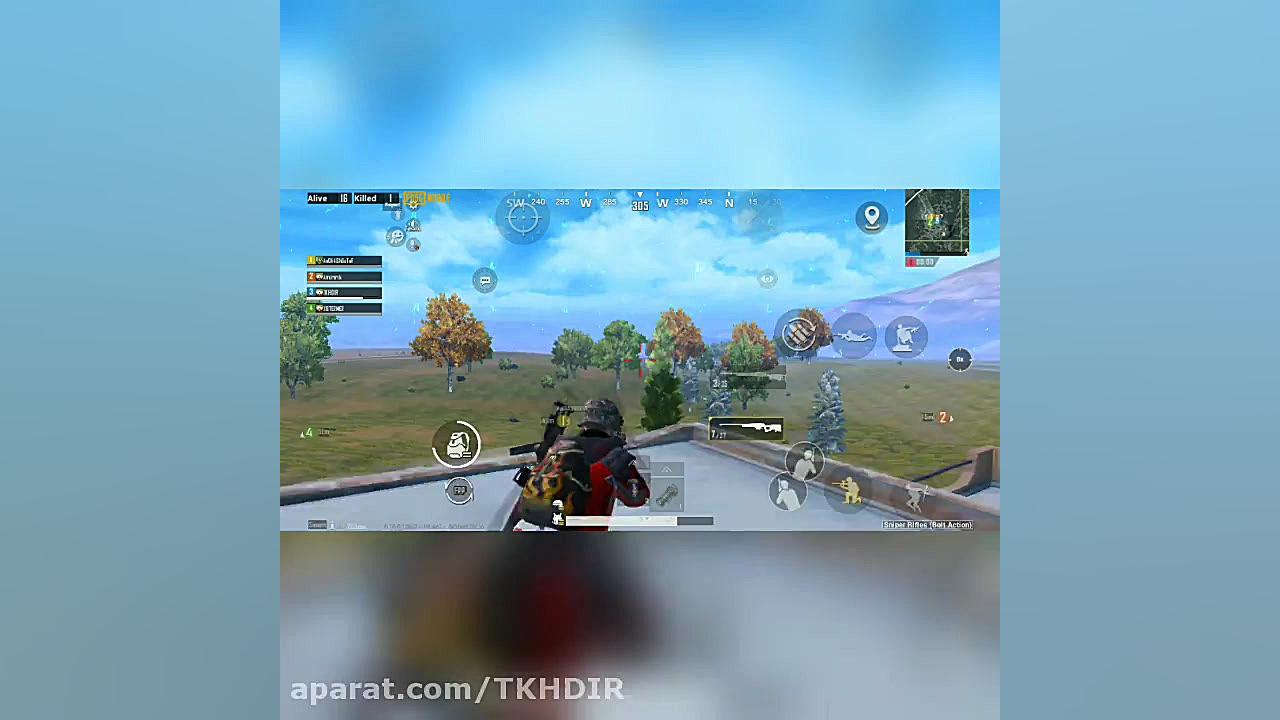 گیم پلی اسنایپ توی یه دست | پا...