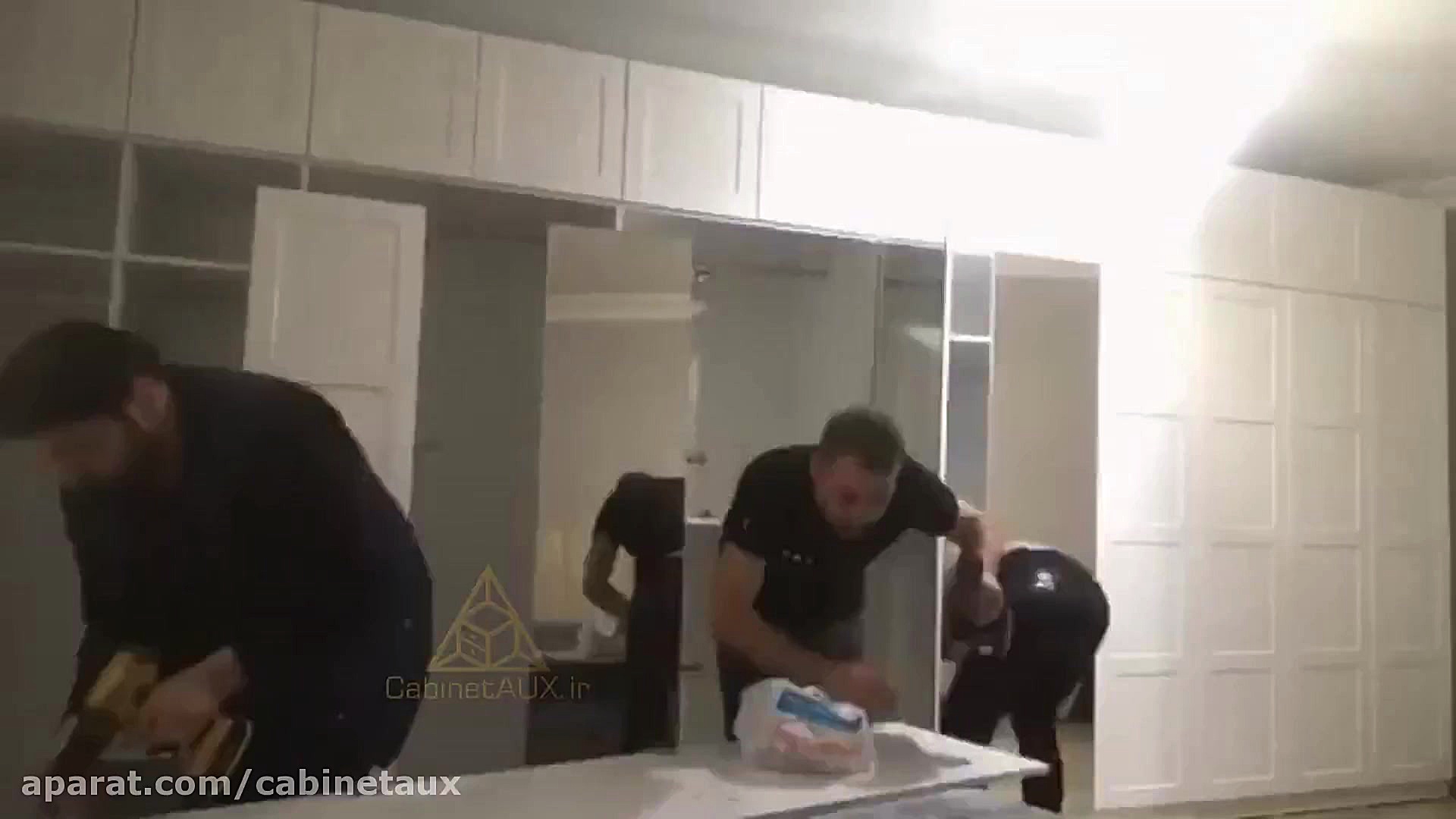 تحویل و نصب کمد دیواری در منزل