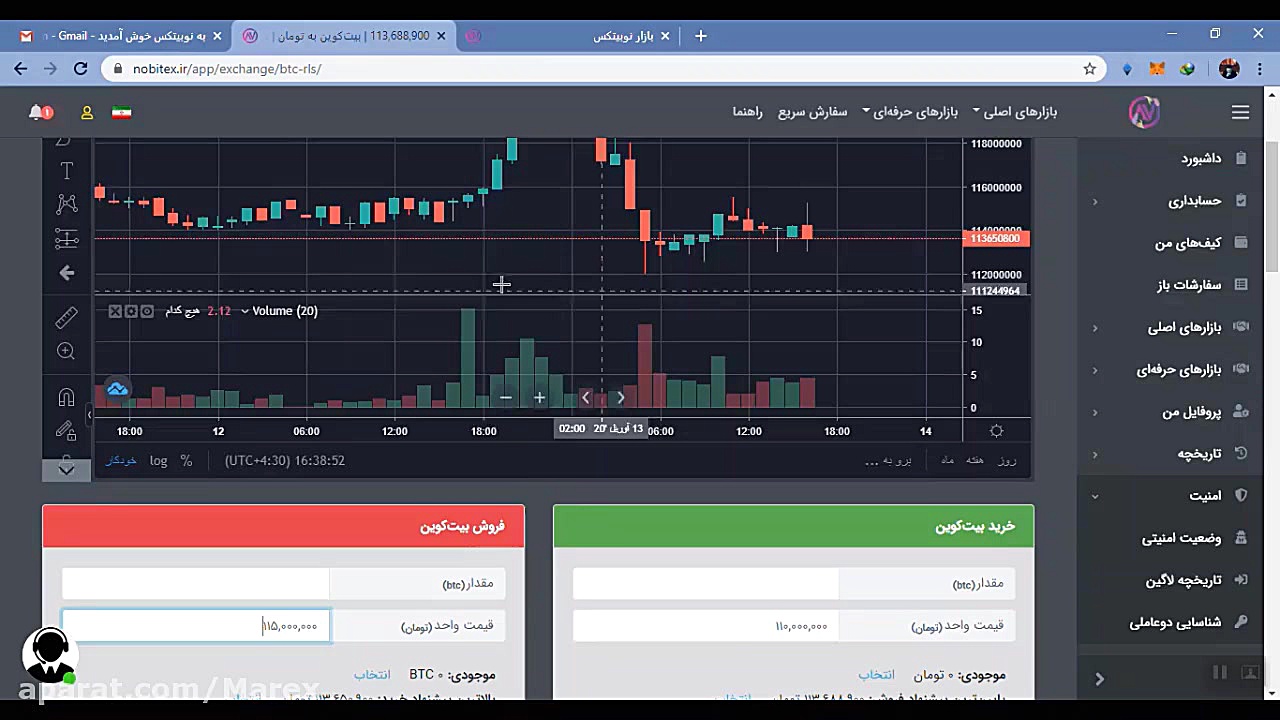 آموزش خرید بیت کوین و آرز های...