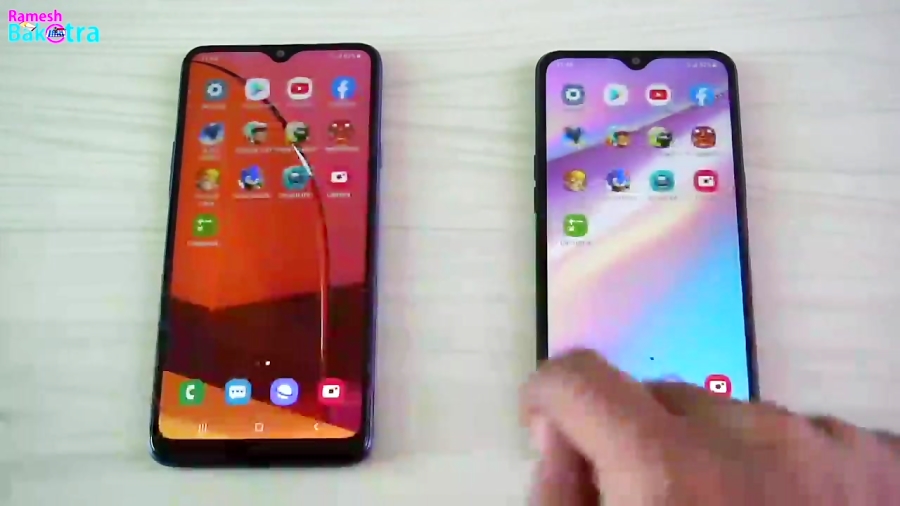 مقایسه گوشی a20s با a10s