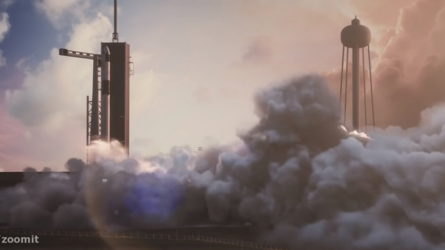 انیمیشن شبیه سازی پرتاب کپسول...