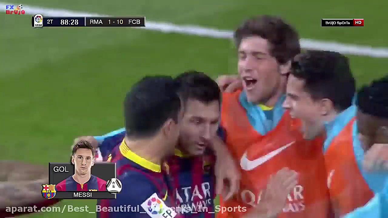 بارسلونا  رئال مادرید (10 1)