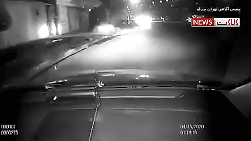 تعقیب و گریز شبانه پلیس با پرا...