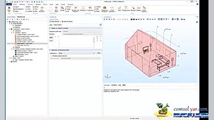 گیف وبینار کامسول comsol برپاک...