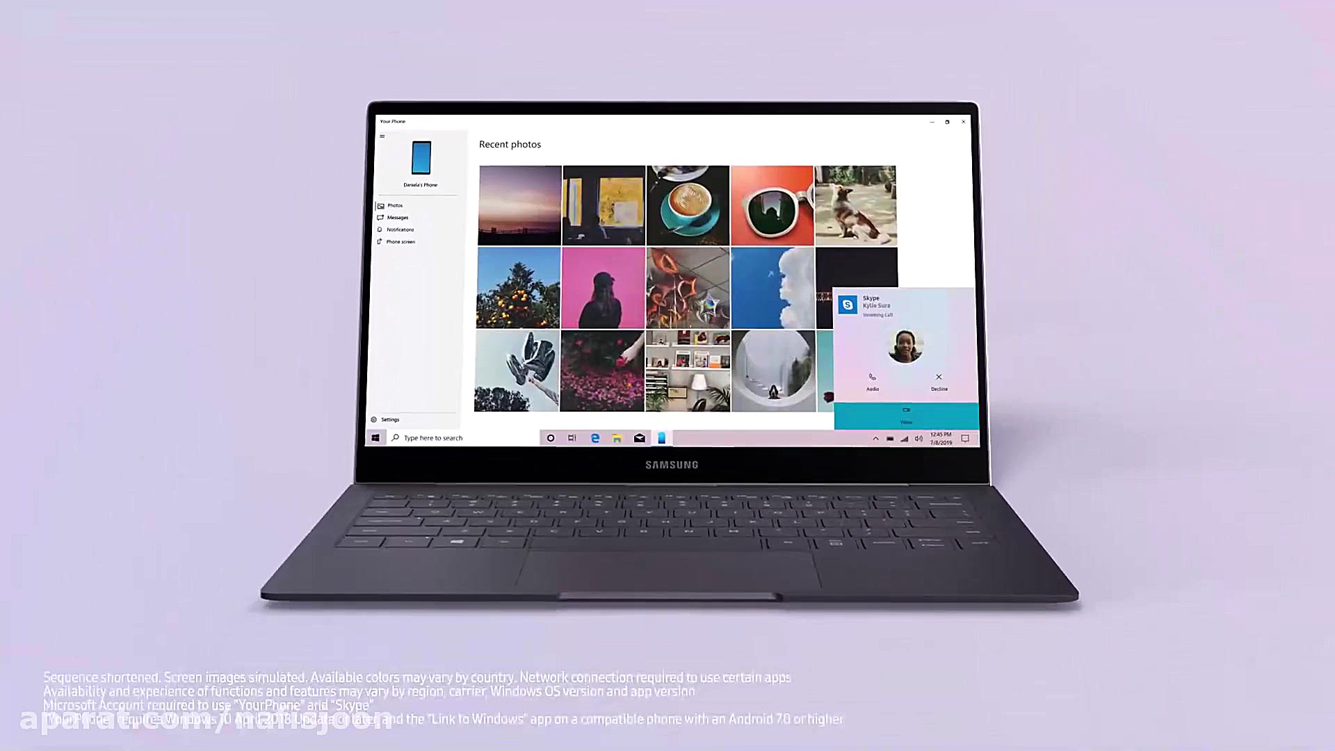 رونمایی سامسونگ از لپ‌تاپ گلکس...