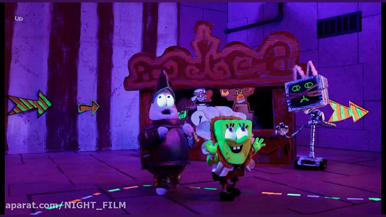 انیمیشن باب اسفنجی دلقک بازی