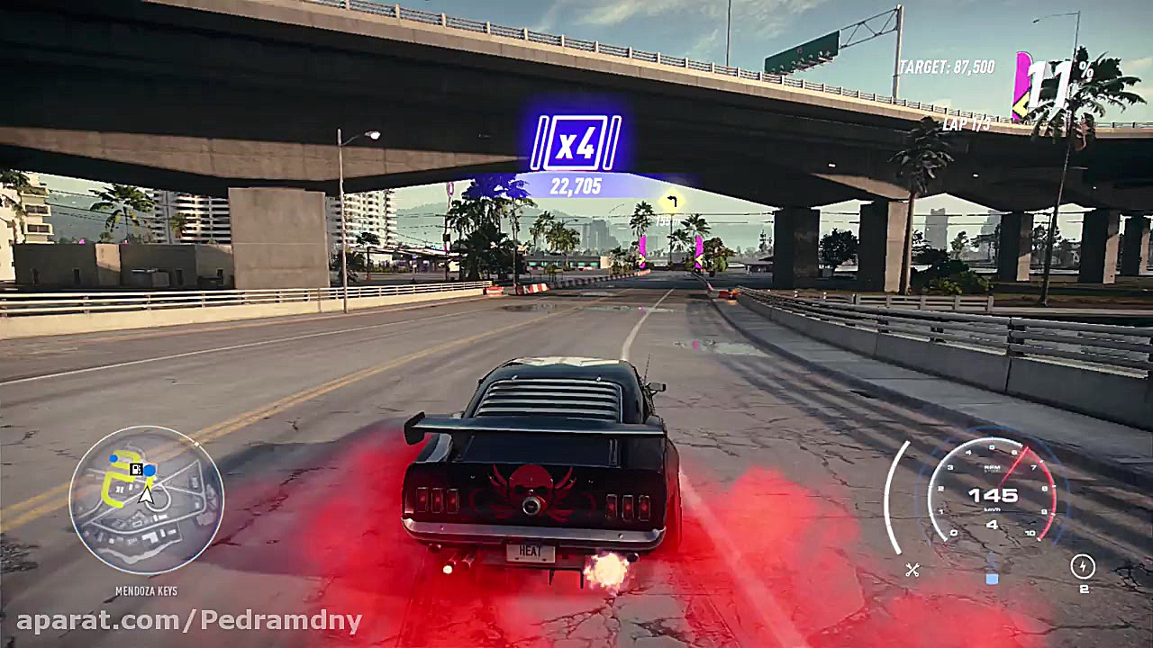 دریفت در Need For Speed Heat ب...