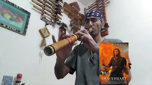 آموزش فلوت سرخپوستی موسیقی فیل...