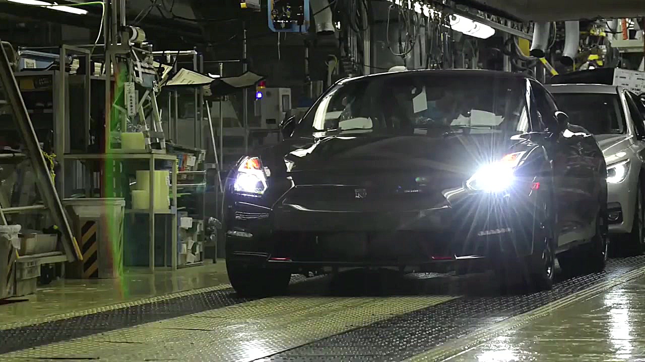 روند تولید نیسان جی تی آر