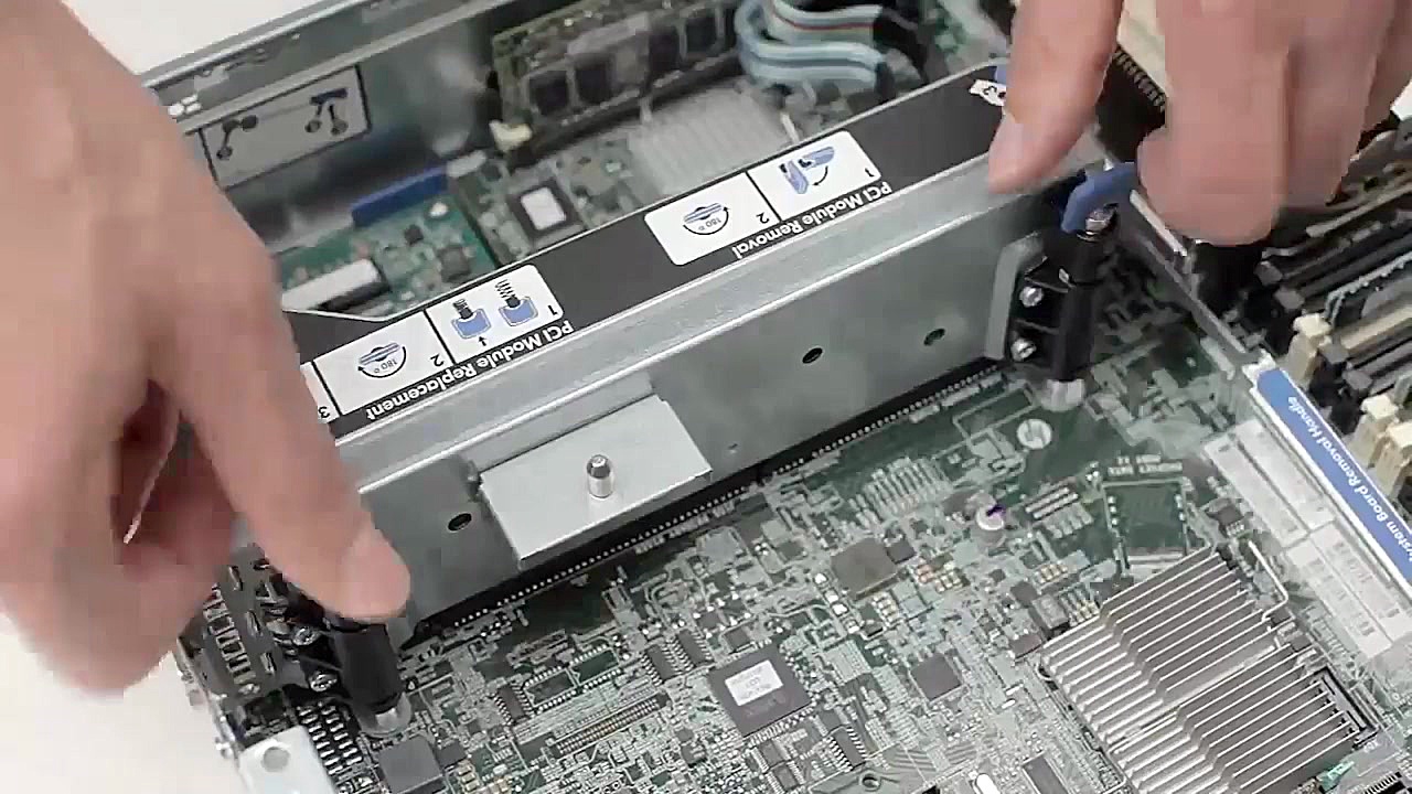 باز کردن قطعات سرور HP ProLian...