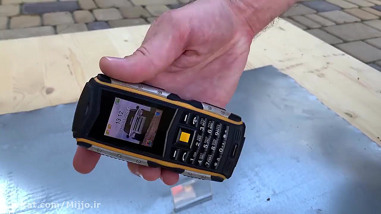 مقاومت آیپد در برابر مواد مذاب...