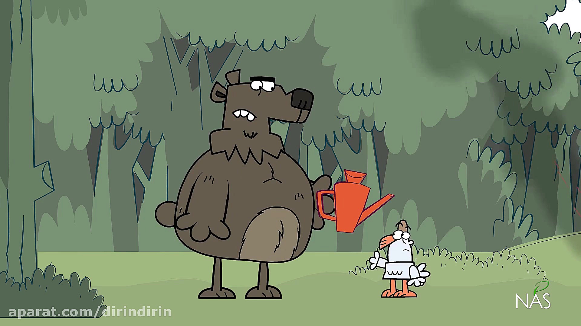 دیرین دیرین  آتش سوزی