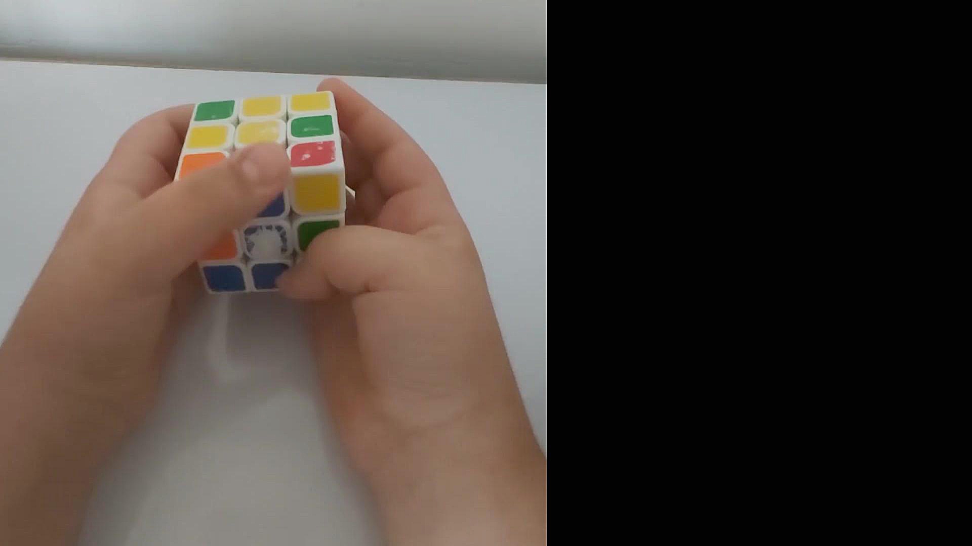 اموزش حل کردن روبیک سه در سه