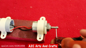 آموزش تولید برق با آرمیچر