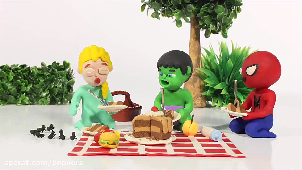 انیمیشن السا و انا  ساختن قلعه...