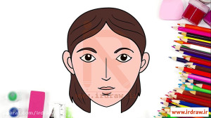 آموزش نقاشی چهره (۴): چهره دخت...