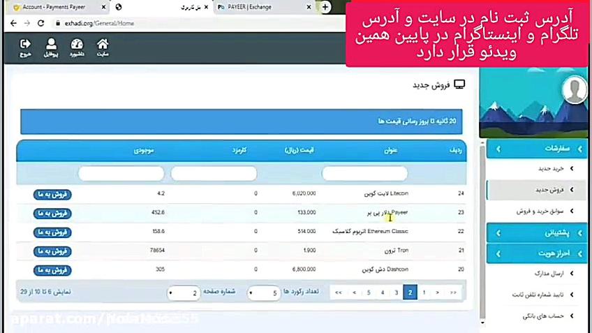 نحوه واریز و برداشت در سایت ما...