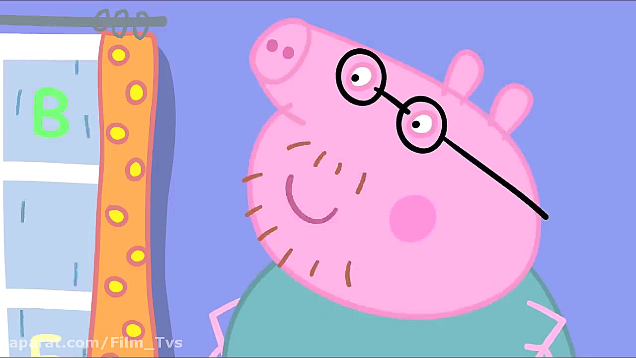 کارتون پپا پیگ  اتوبوس مدرسه