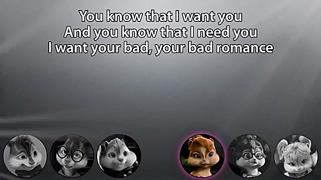 آلوین و سنجاب ها Bad Romance