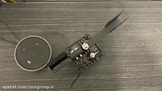 کنترل شیر برقی گاز با صوت