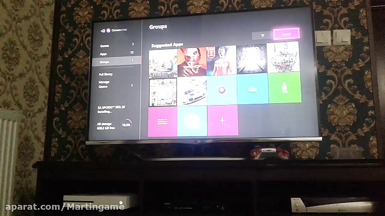 چگونه در xbox one s بازی دانلو...