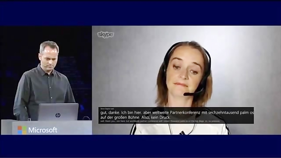 سرویس ترجمه همزمان مایکروسافت