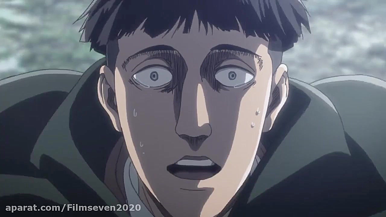 انیمه سریالی نبرد با تایتان ها دوبله فارسی فصل سوم قسمت 17 Attack On Titan زمان1435ثانیه