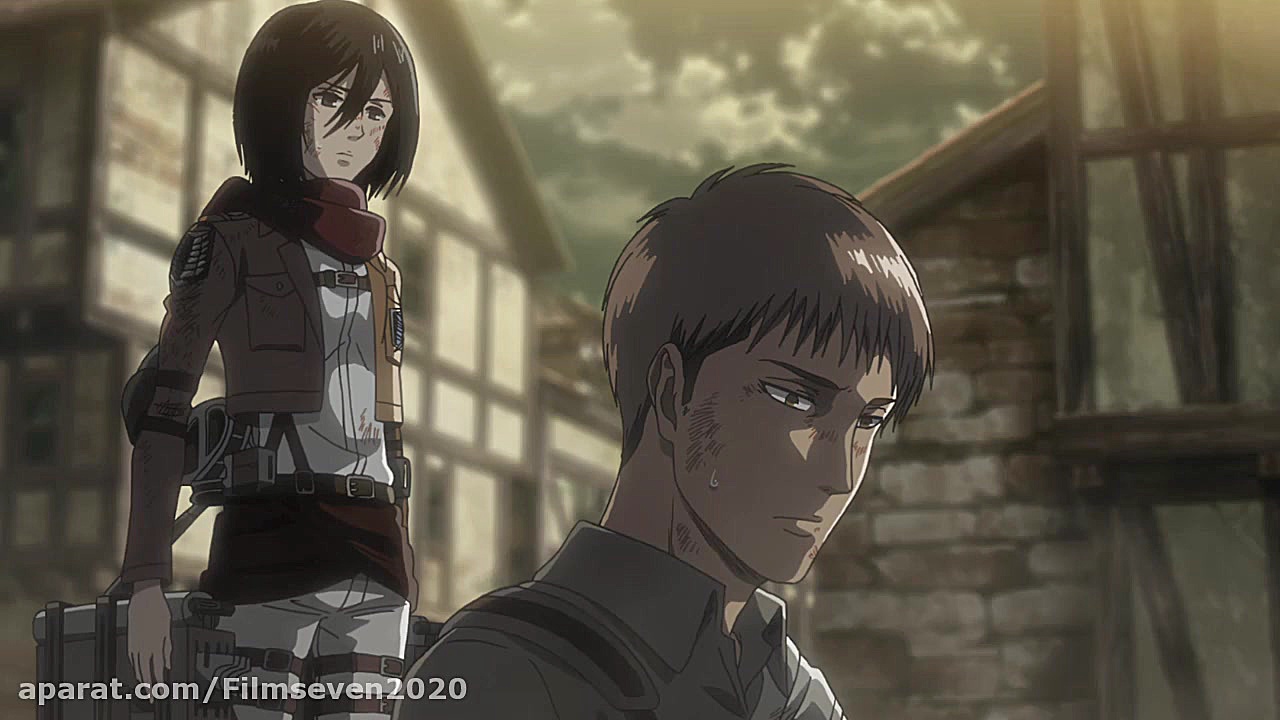 انیمه سریالی نبرد با تایتان ها...