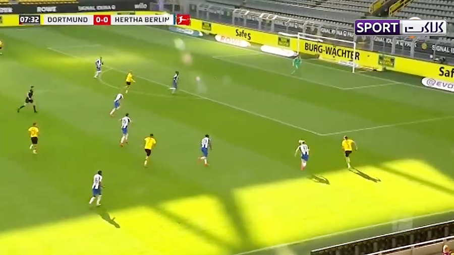 خلاصه بازی دورتموند 1 0 هرتابر...