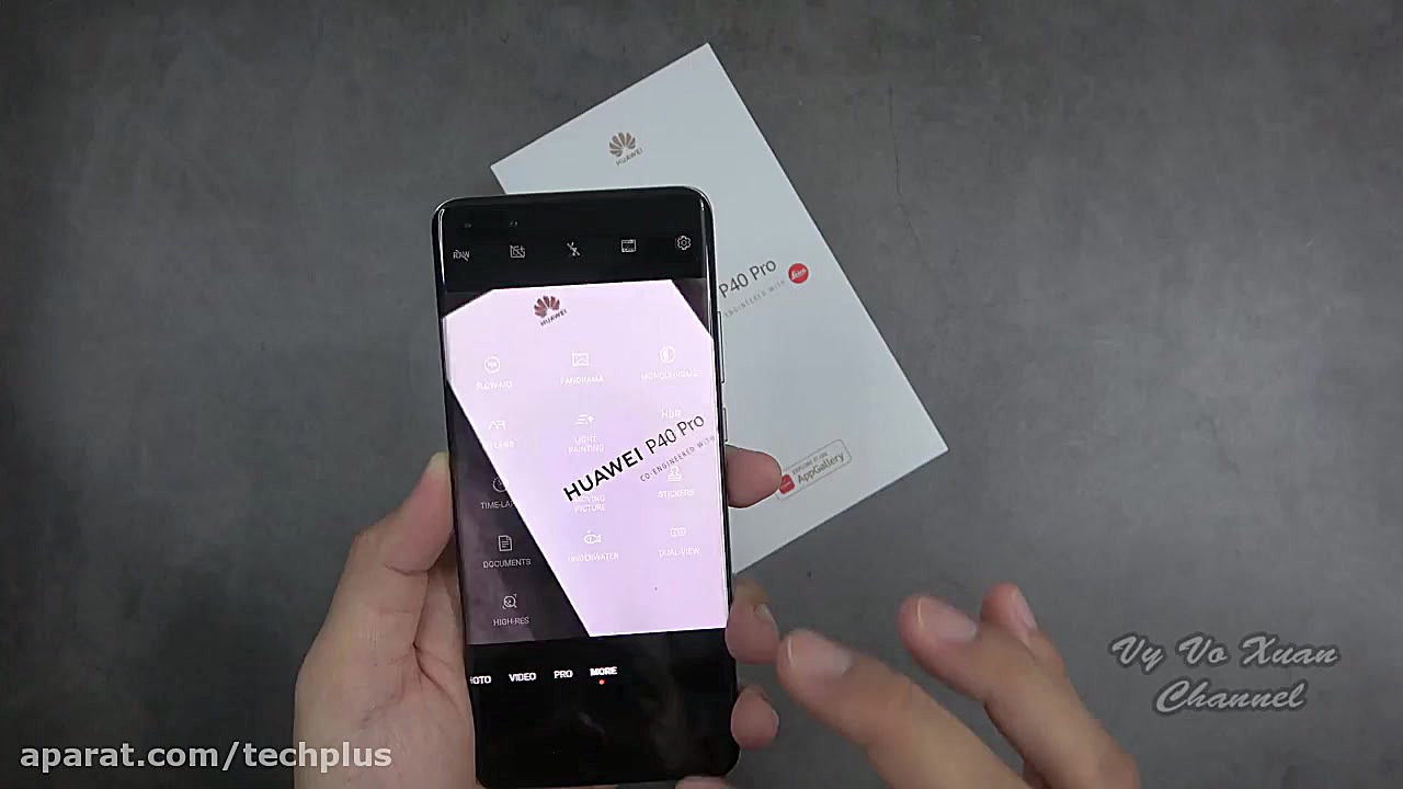 جعبه گشایی هواوی پی 40 پرو (Hu...