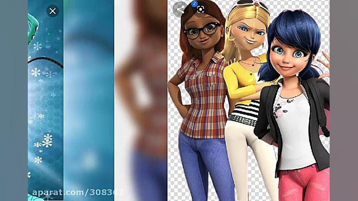 میکس لیدی باگ و کت نوار با آهن...