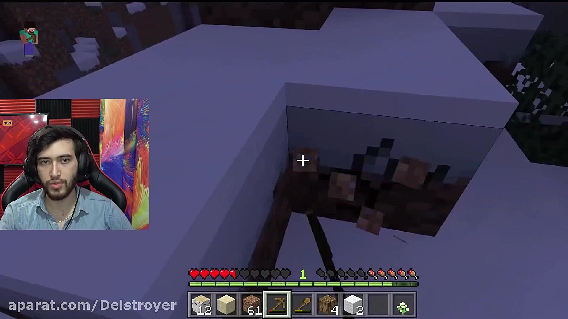 بازی ماینکرفت همراه با کیودی پ...