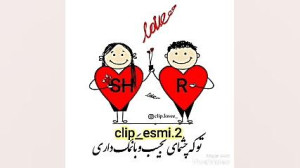 کلیپ عاشقانه دو نفره با حروف S...