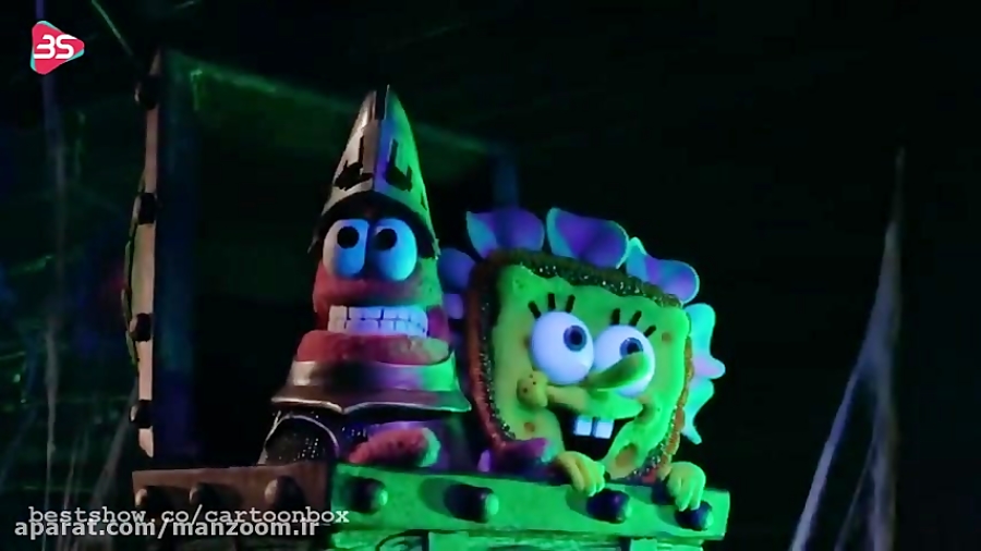 انیمیشن باب اسفنجی  تونل وحشت