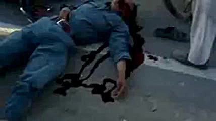 تصادف شدید موتور سیکلت