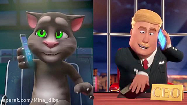 کارتون تام گربه سخنگو  روز عال...