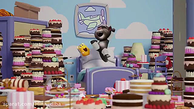 کارتون تام گربه سخنگو  توت جاد...